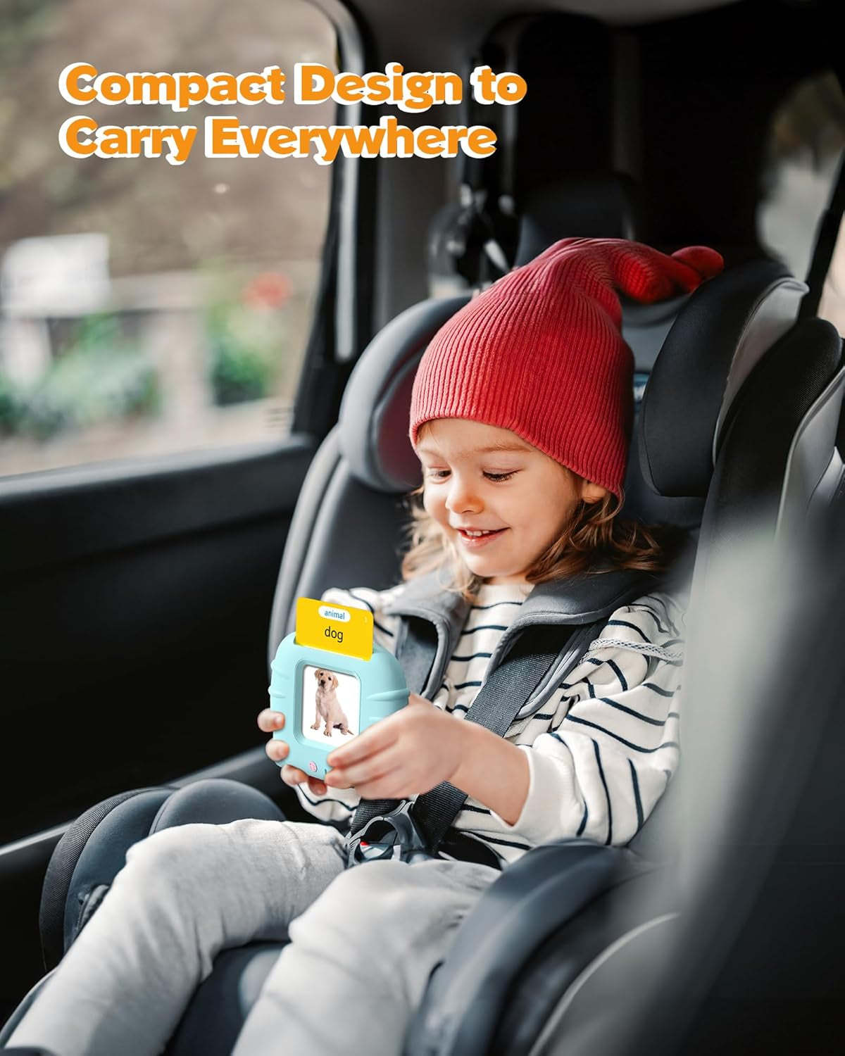 Talking Flash Cards for Toddlers 1 2 3 4 Year Olds, Montessori Language Learning Toys with 224 Words, Pocket Speech Therapy Toys, and Speech Development Educational Playthings for Children